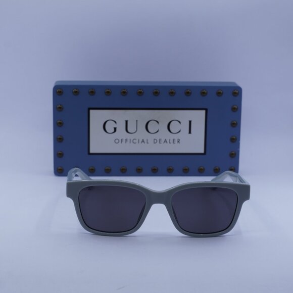 Gucci GG1716S 005 Square Sunglasses - Shiny Grey - Picture 4 of 11
